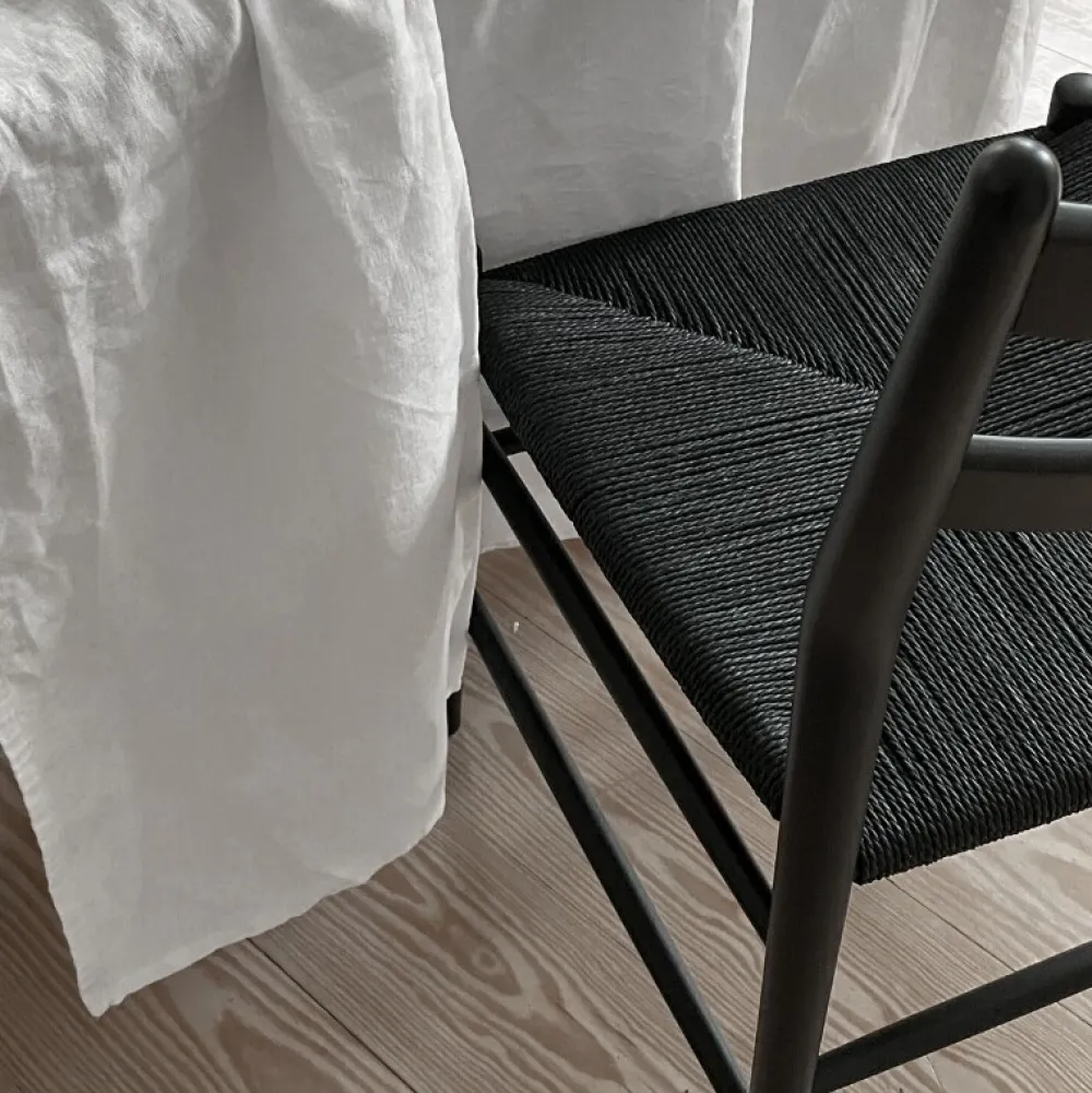 Sibast Furniture Stue|Stole>Sibast No 59 Sortlakeret Eg Sort flet