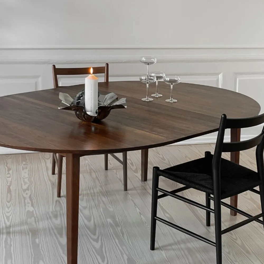 Sibast Furniture Stue|Stole>Sibast No 59 Sortlakeret Eg Sort flet