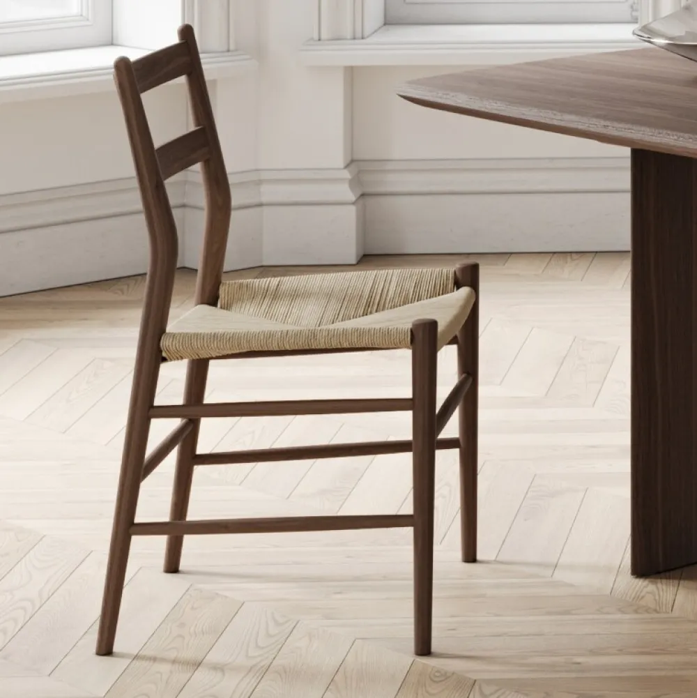 Sibast Furniture Stue|Stole>Sibast No 59 Valnød Naturflet