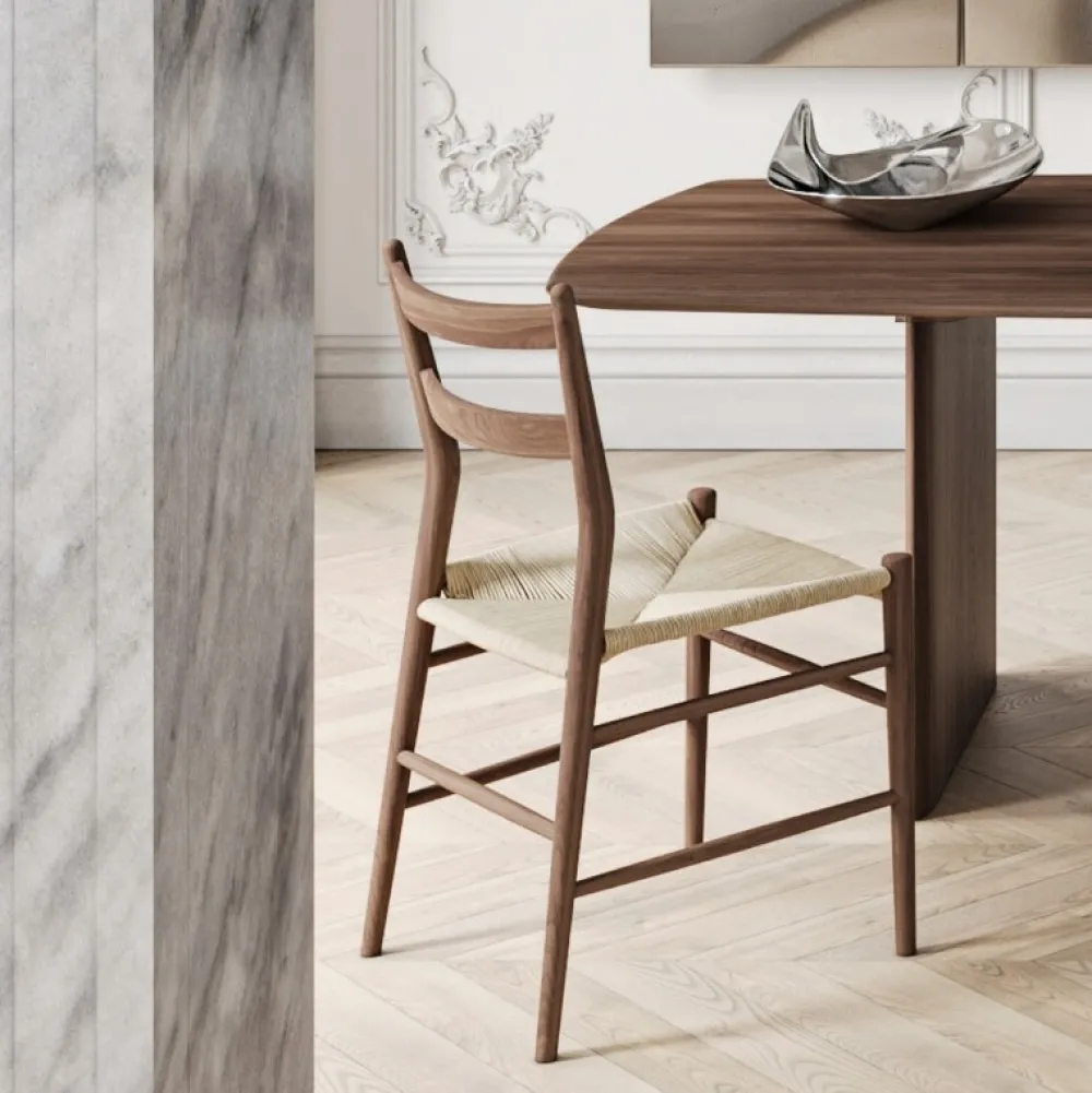 Sibast Furniture Stue|Stole>Sibast No 59 Valnød Naturflet