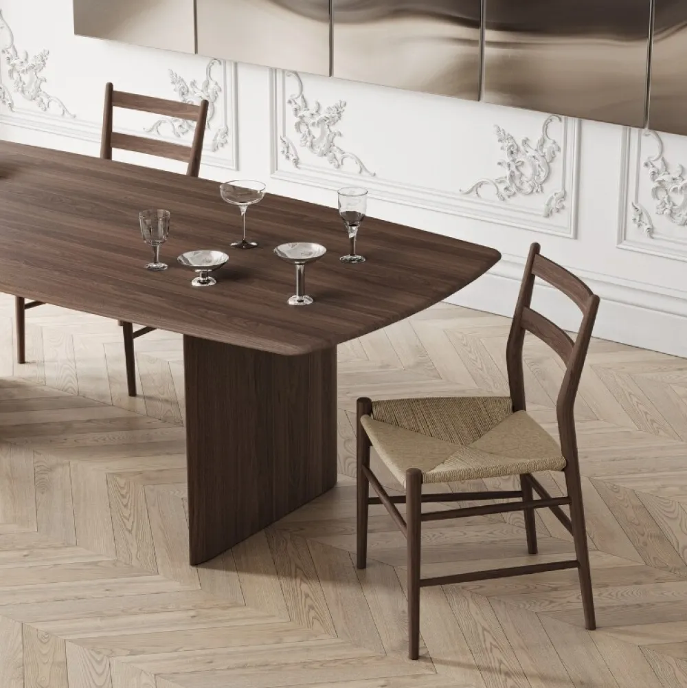 Sibast Furniture Stue|Stole>Sibast No 59 Valnød Naturflet