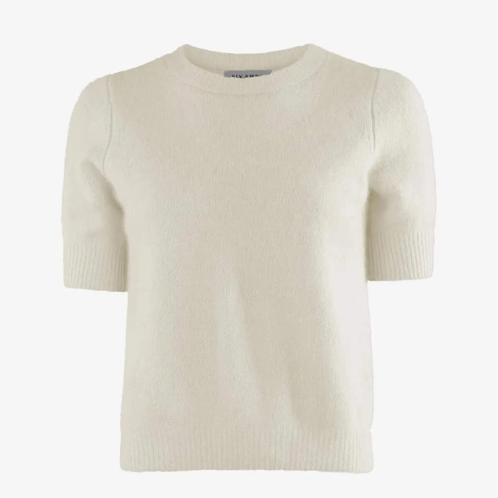 Dame Six Ámes Overdele>Rocca Sweater Off White Melange