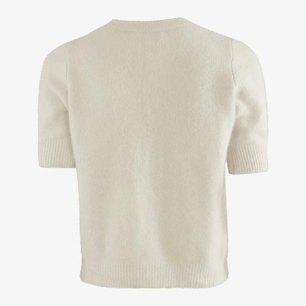 Dame Six Ámes Overdele>Rocca Sweater Off White Melange