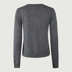 Dame Six Ámes Overdele>Ulla Cardigan Steel Gray