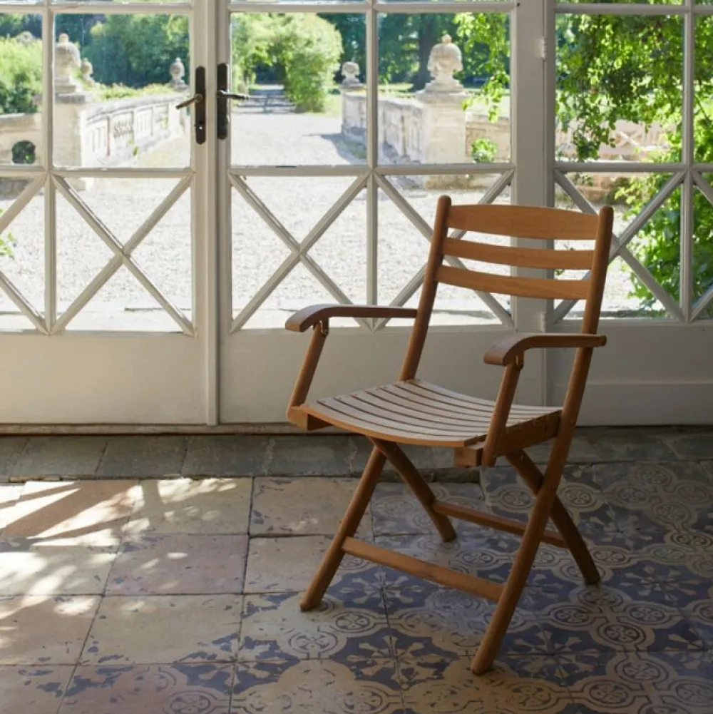 Skagerak Udendørs|Havemøbler>Selandia Arm Chair Teak