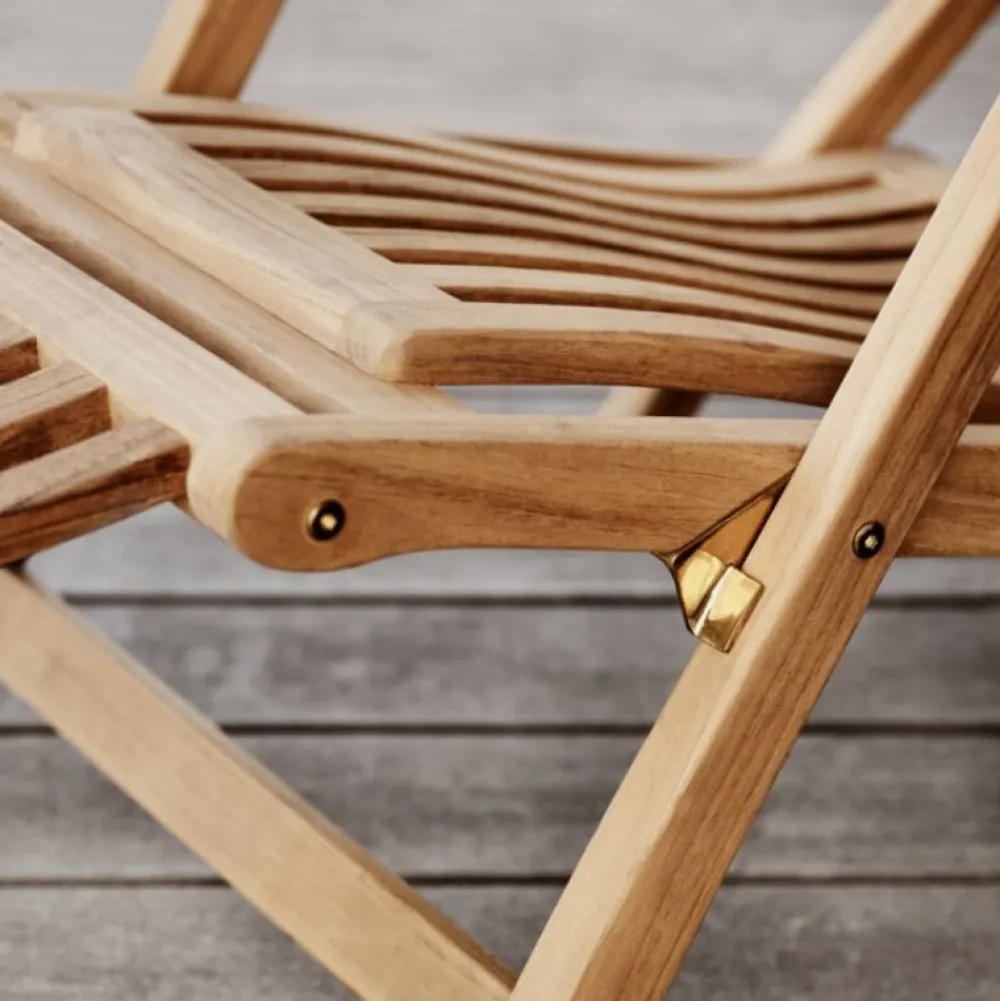 Skagerak Udendørs|Havemøbler>Steamer Deck Chair Teak
