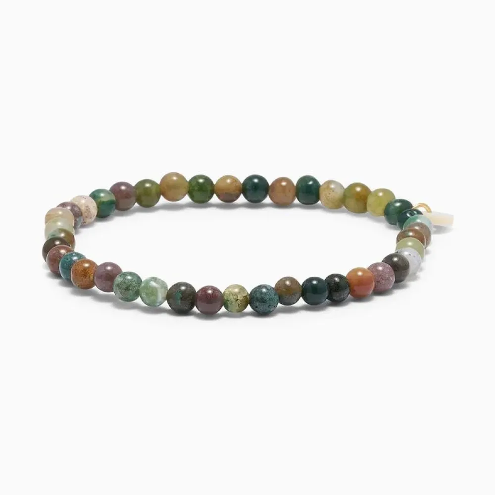 Dame Soï Accessories|Smykker>Krystal Armbånd Indian Agate