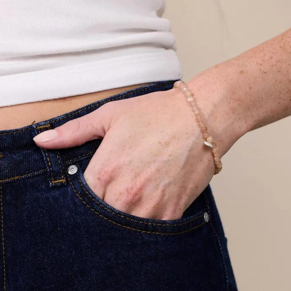 Dame Soï Accessories|Smykker>Krystal Armbånd Sunstone