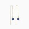 Dame Soï Accessories|Smykker>Krystal Ella Øreringe Blå Jade
