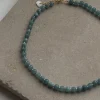 Dame Soï Accessories|Smykker>Krystal Halskæde Aquamarin Jade