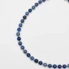 Dame Soï Accessories|Smykker>Krystal Halskæde Blå Jade