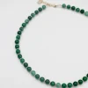 Dame Soï Accessories|Smykker>Krystal Halskæde Grøn Jade