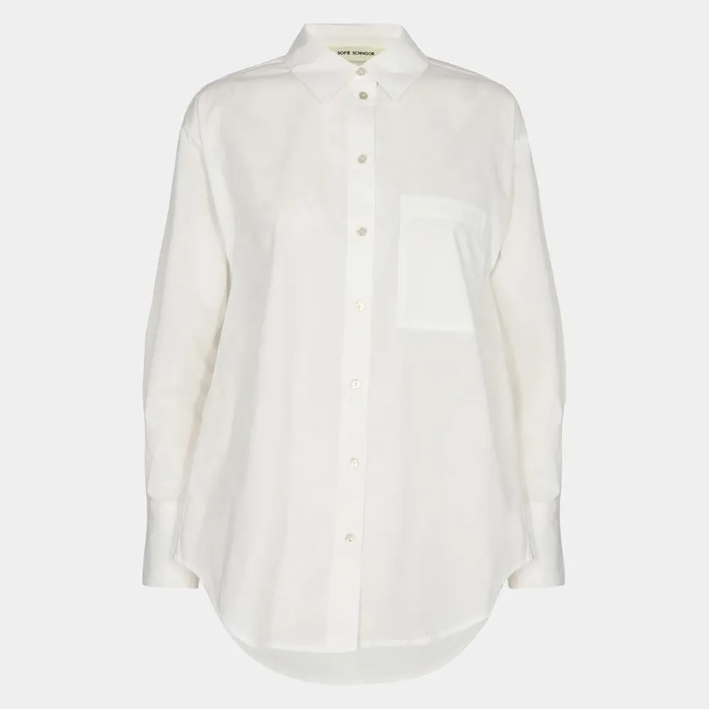Dame Sofie Schnoor Overdele>AdaleneSW Shirt Antique White