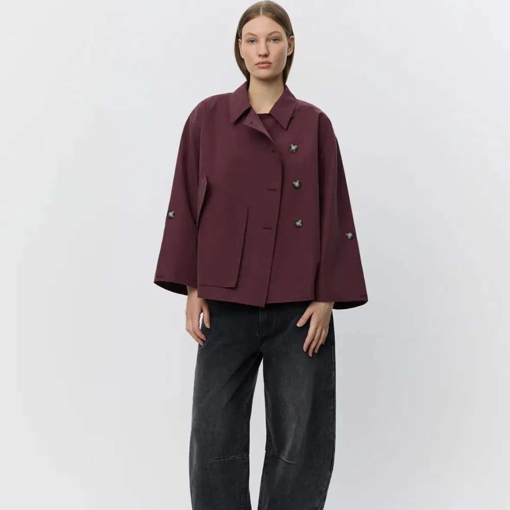 Dame Sofie Schnoor Overtøj>AgathaSW Jacket Burgundy