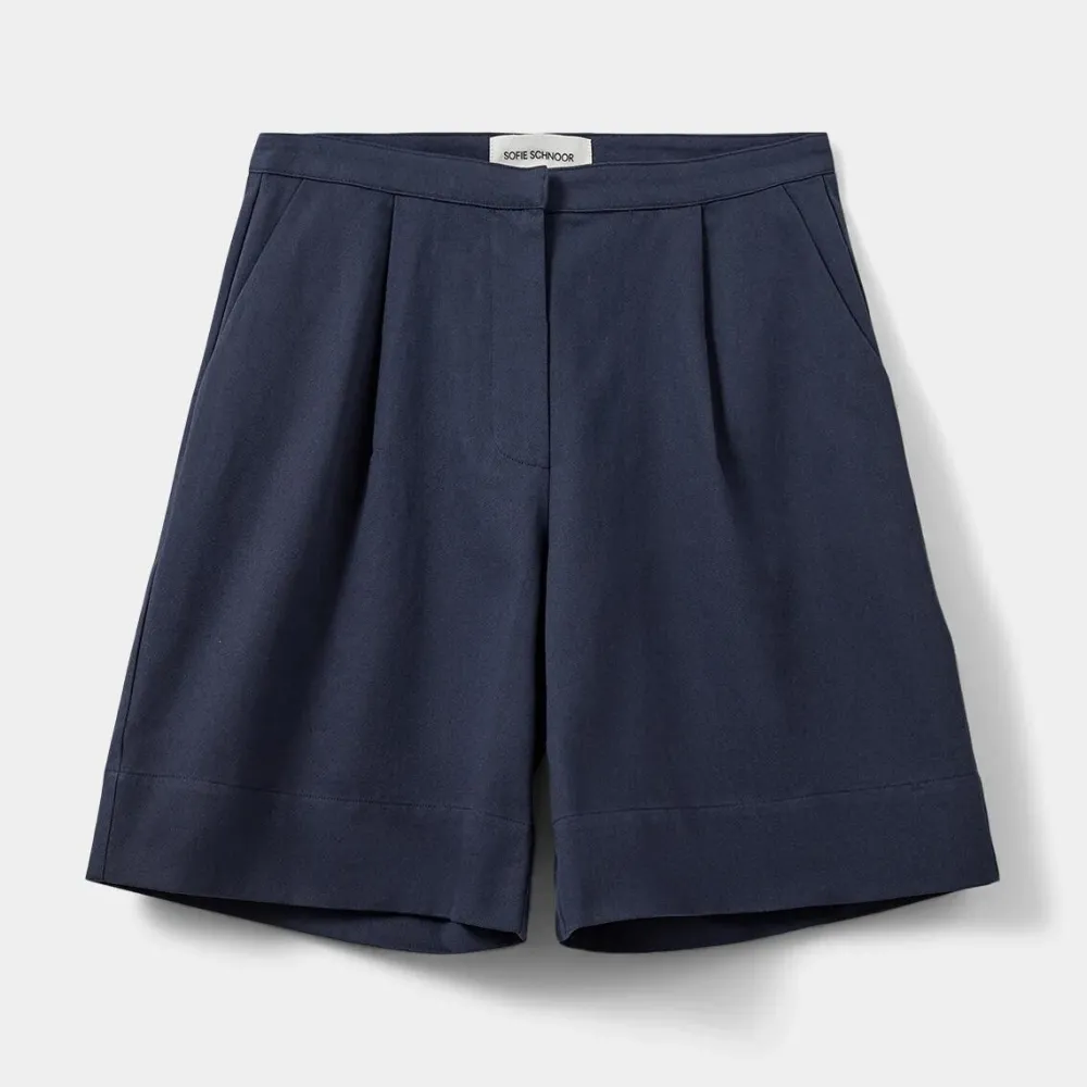 Dame Underdele>Sofie Schnoor AmelSW Shorts Navy Blue