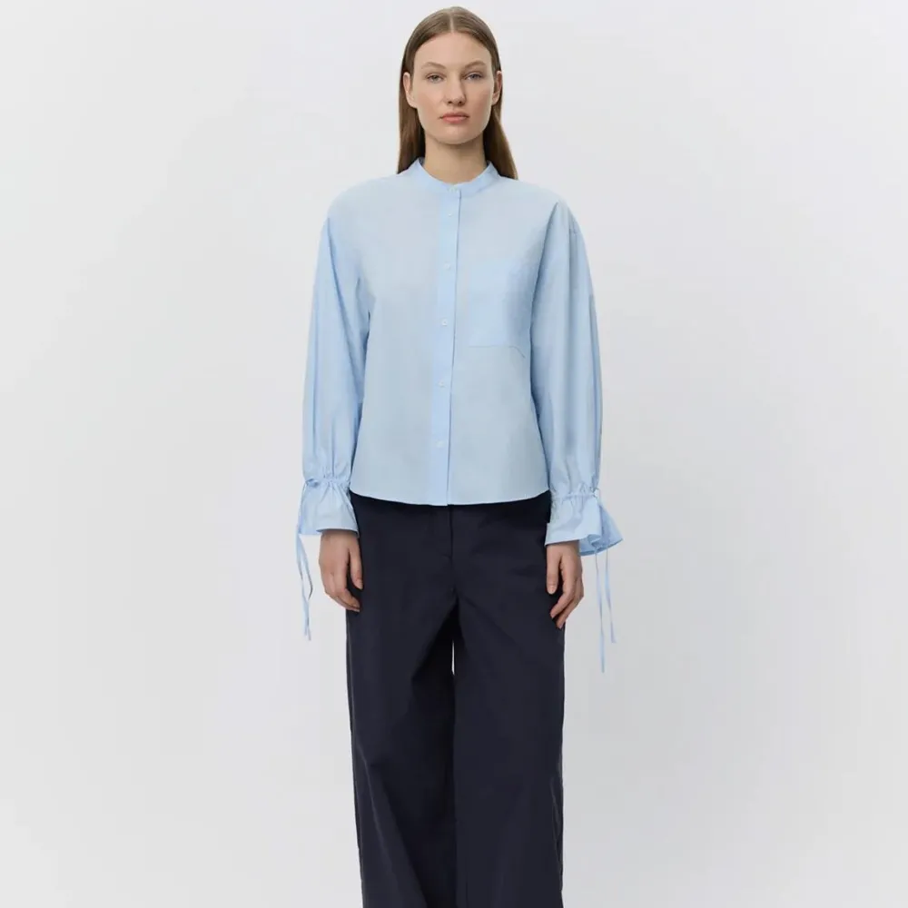 Dame Sofie Schnoor Overdele>BirdieSW Shirt Light Blue