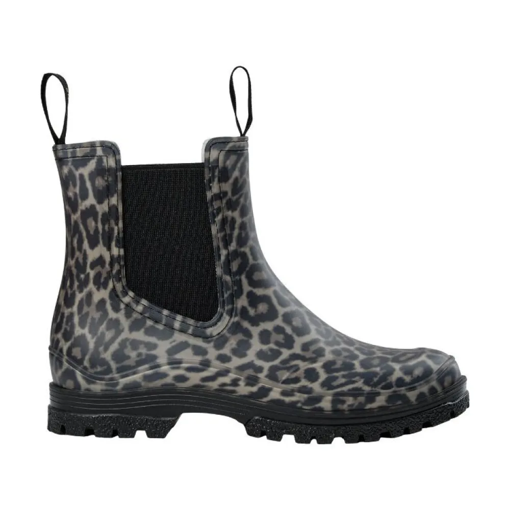 Dame Sofie Schnoor Sko>Jodie Rubber Boot Light Brown Leopard