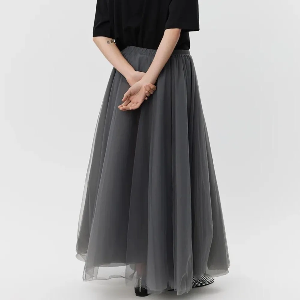Dame Sofie Schnoor Underdele>KaylaSW Skirt Stone Grey