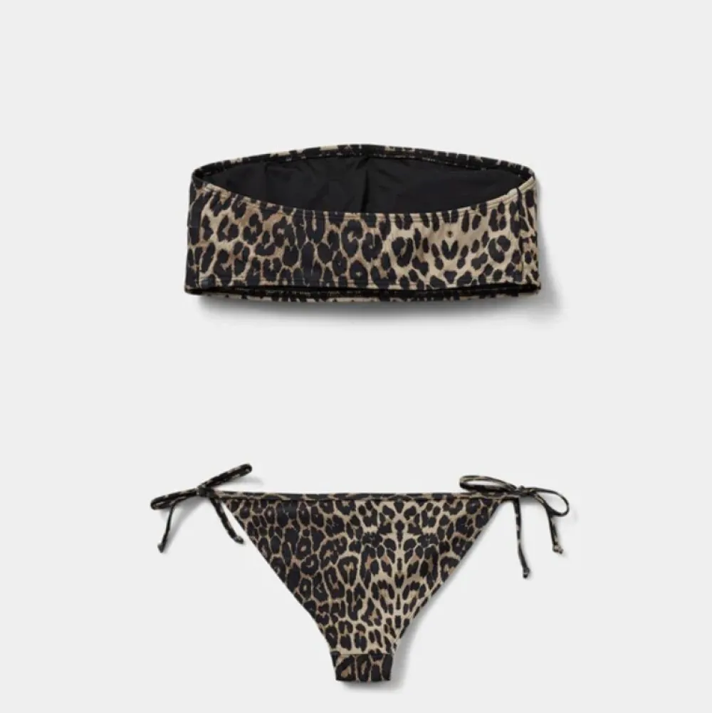 Dame Sofie Schnoor Underdele>Leon Bikini Light Brown Leopard