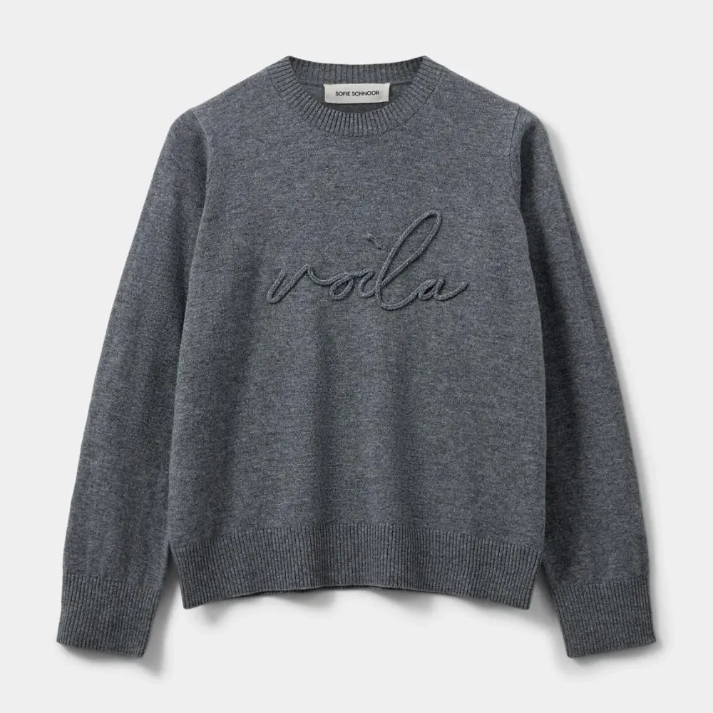Dame Sofie Schnoor Overdele>MinnikSW Sweater Grey Melange
