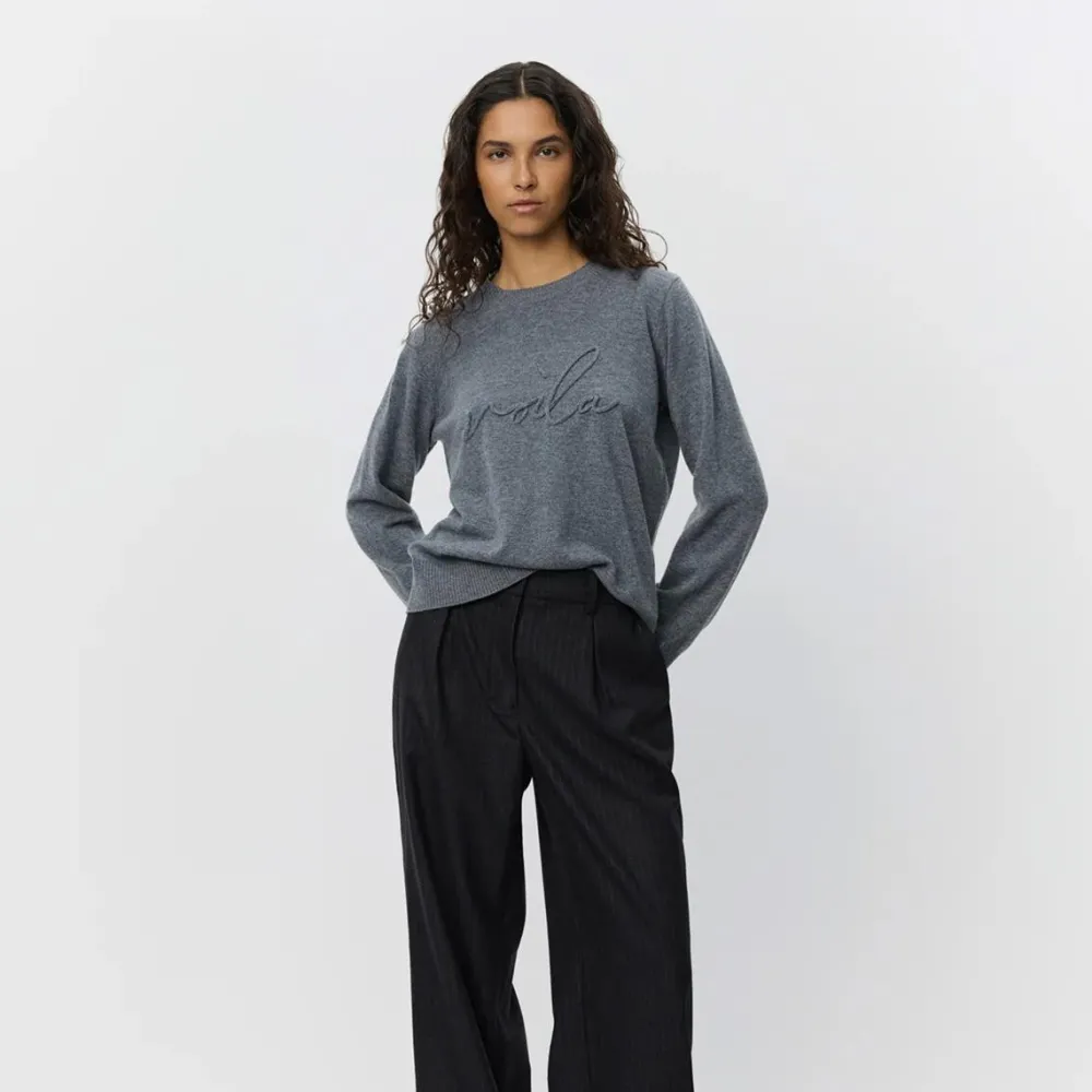 Dame Sofie Schnoor Overdele>MinnikSW Sweater Grey Melange
