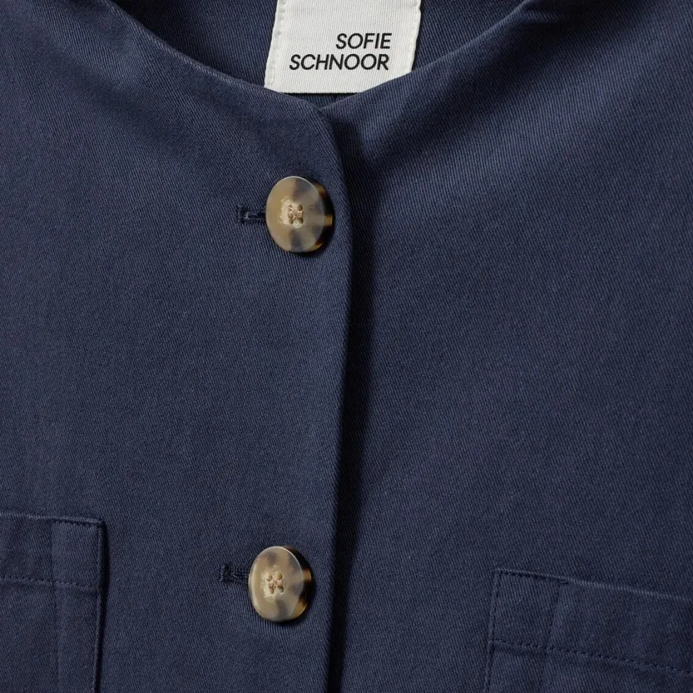 Dame Sofie Schnoor Overtøj|Overdele>PalomaSW Cape Navy Blue