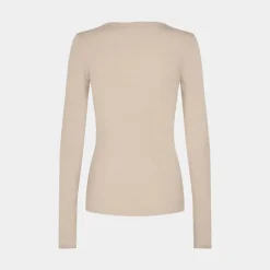 Dame Sofie Schnoor Overdele>Petricia T-Shirt Long Sleeve Beige