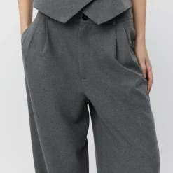 Dame Sofie Schnoor Underdele>RosalindSW Trousers Grey Melange