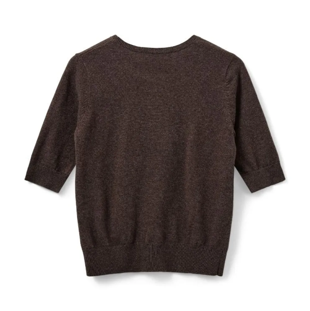 Dame Sofie Schnoor Overdele>Viana Knit Brown Fudge