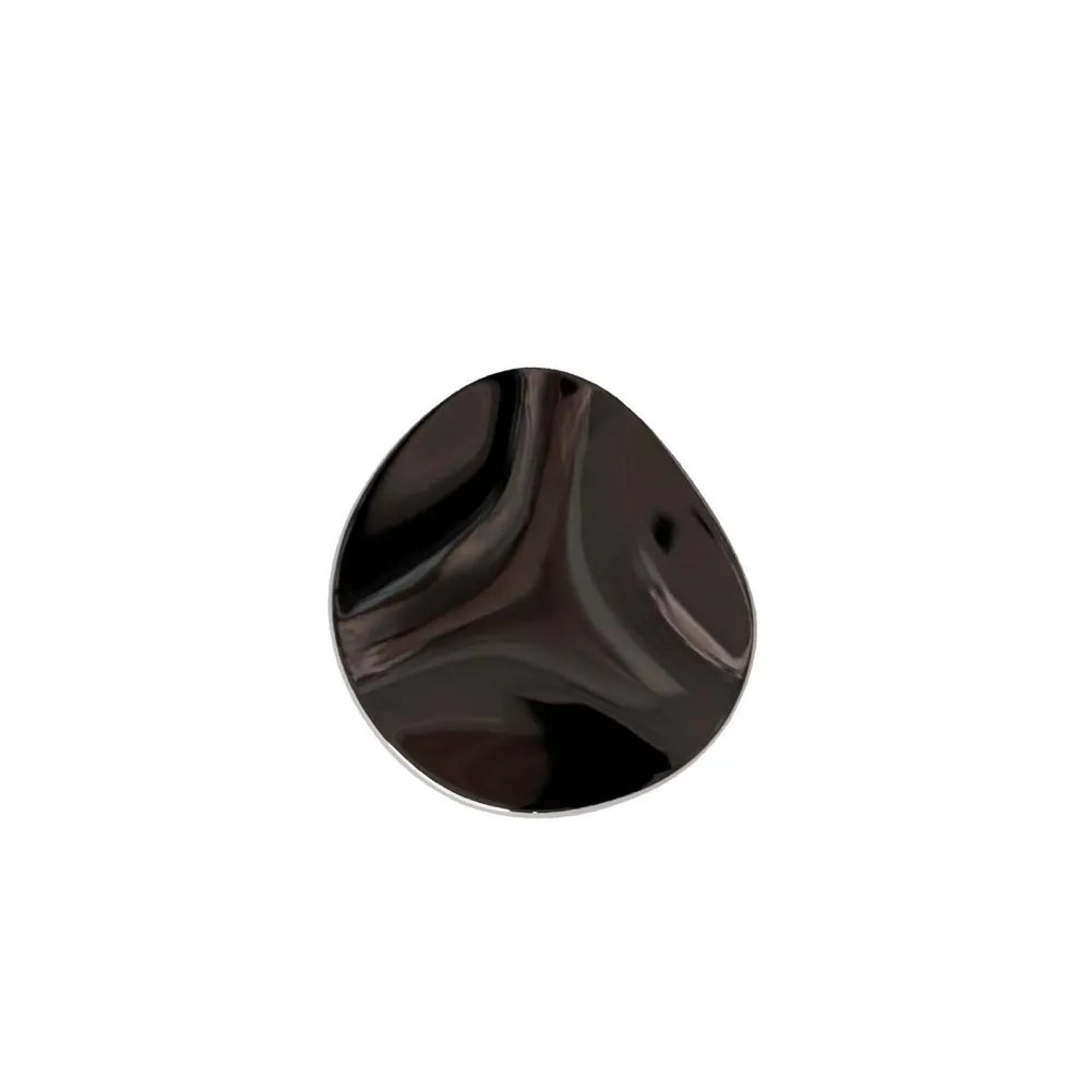 Specktrum Knager & Greb|Entré>Amalia Round Hook Black Chrome Small
