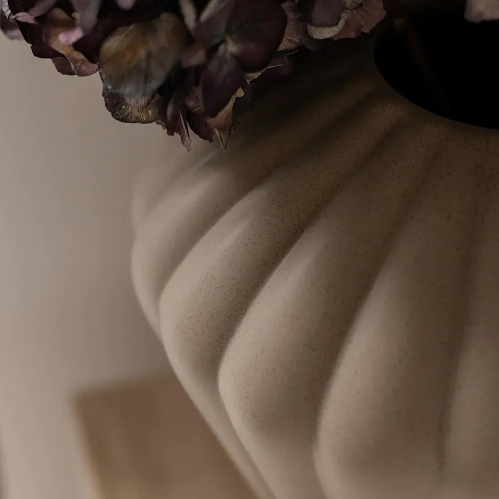 Specktrum Andet Boligtilbehør|Vaser>Evelyn Ceramic Vase Brown