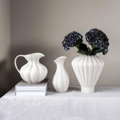 Specktrum Andet Boligtilbehør|Vaser>Evelyn Ceramic Vase Off White