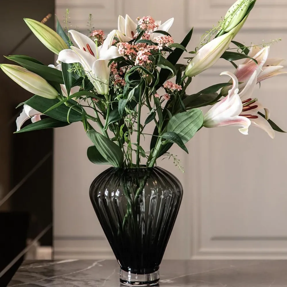 Specktrum Andet Boligtilbehør|Vaser>Evelyn Vase Grey Small