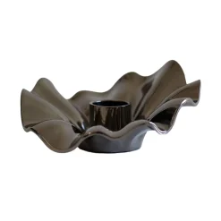Specktrum Andet Boligtilbehør|Lysestager>Lea Candle Holder Black Chrome