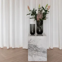 Specktrum Andet Boligtilbehør|Vaser>Meadow Swirl Cylinder Vase Grey Medium
