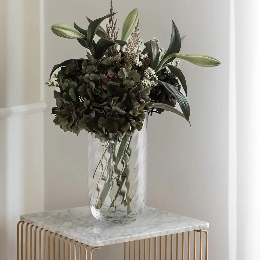 Specktrum Vaser|Andet Boligtilbehør>Meadow Swirl Cylinder Vase Clear Medium