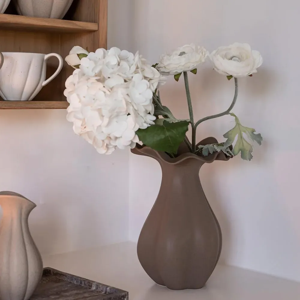 Specktrum Andet Boligtilbehør|Vaser>Nellie Vase Brown Large