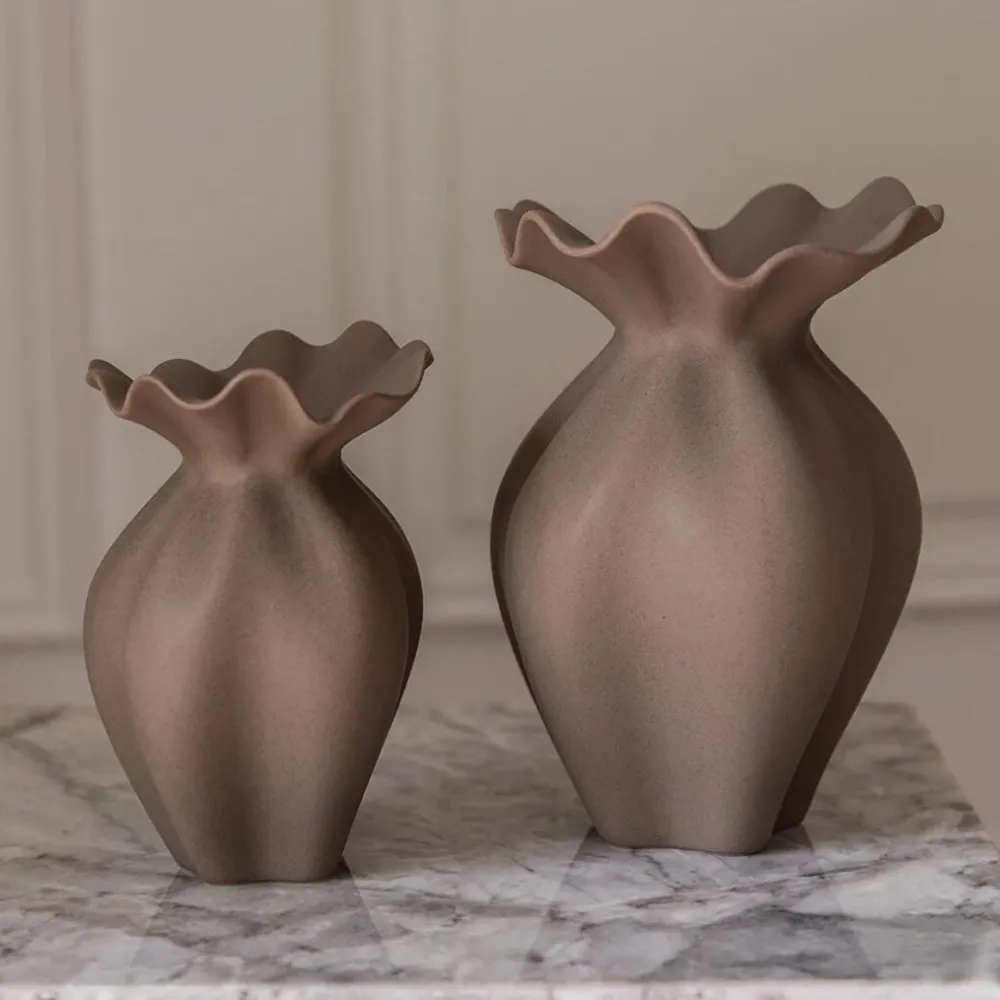 Specktrum Vaser|Keramik & Porcelæn>Nellie Vase Brown Medium