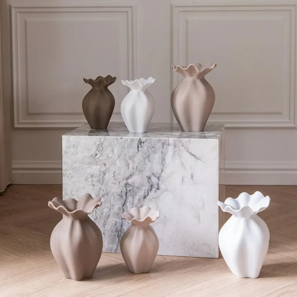 Specktrum Vaser|Keramik & Porcelæn>Nellie Vase Brown Medium