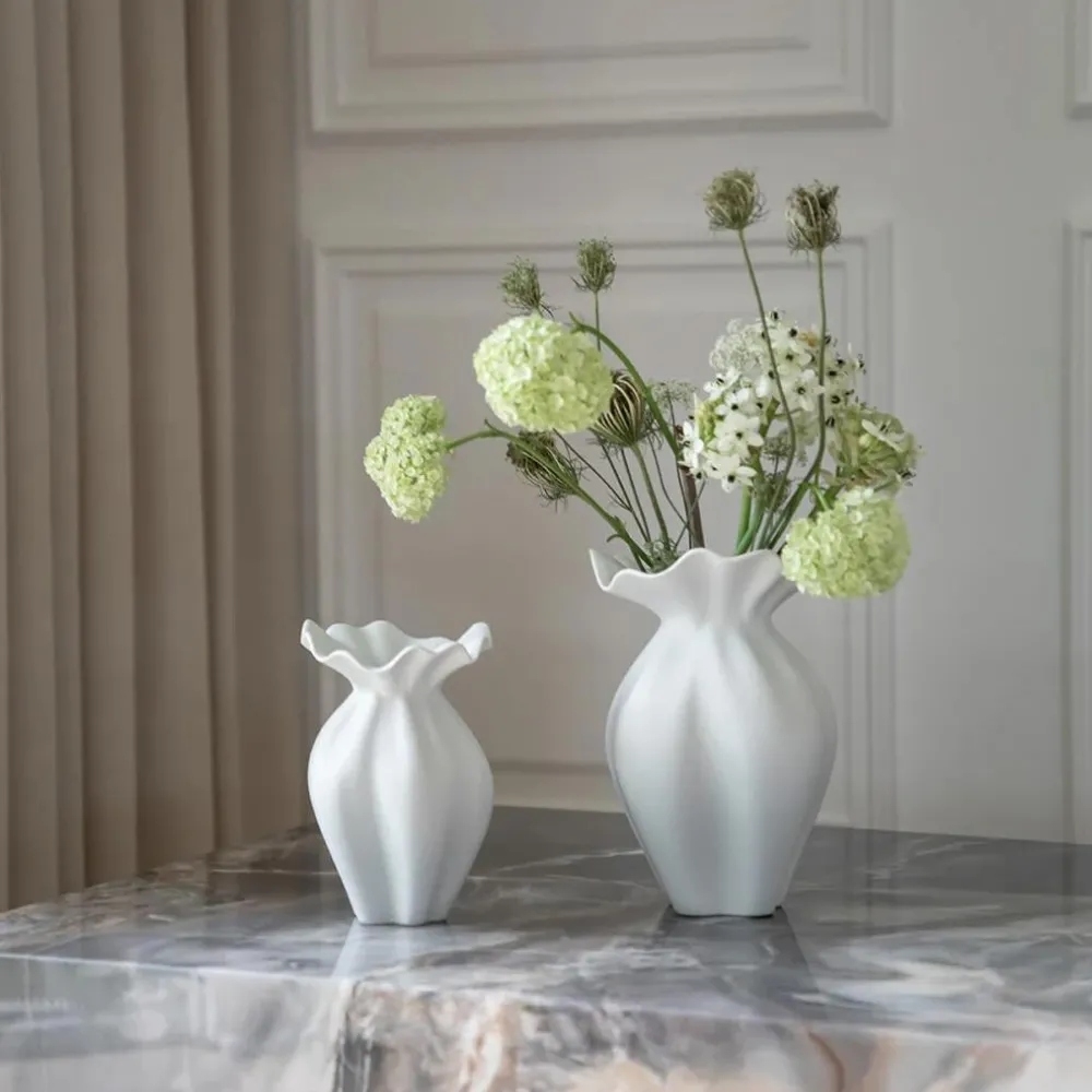 Specktrum Vaser|Keramik & Porcelæn>Nellie Vase Off White Small