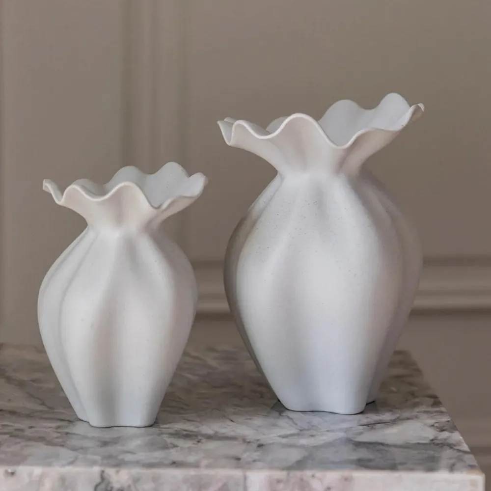Specktrum Vaser|Keramik & Porcelæn>Nellie Vase Off White Small