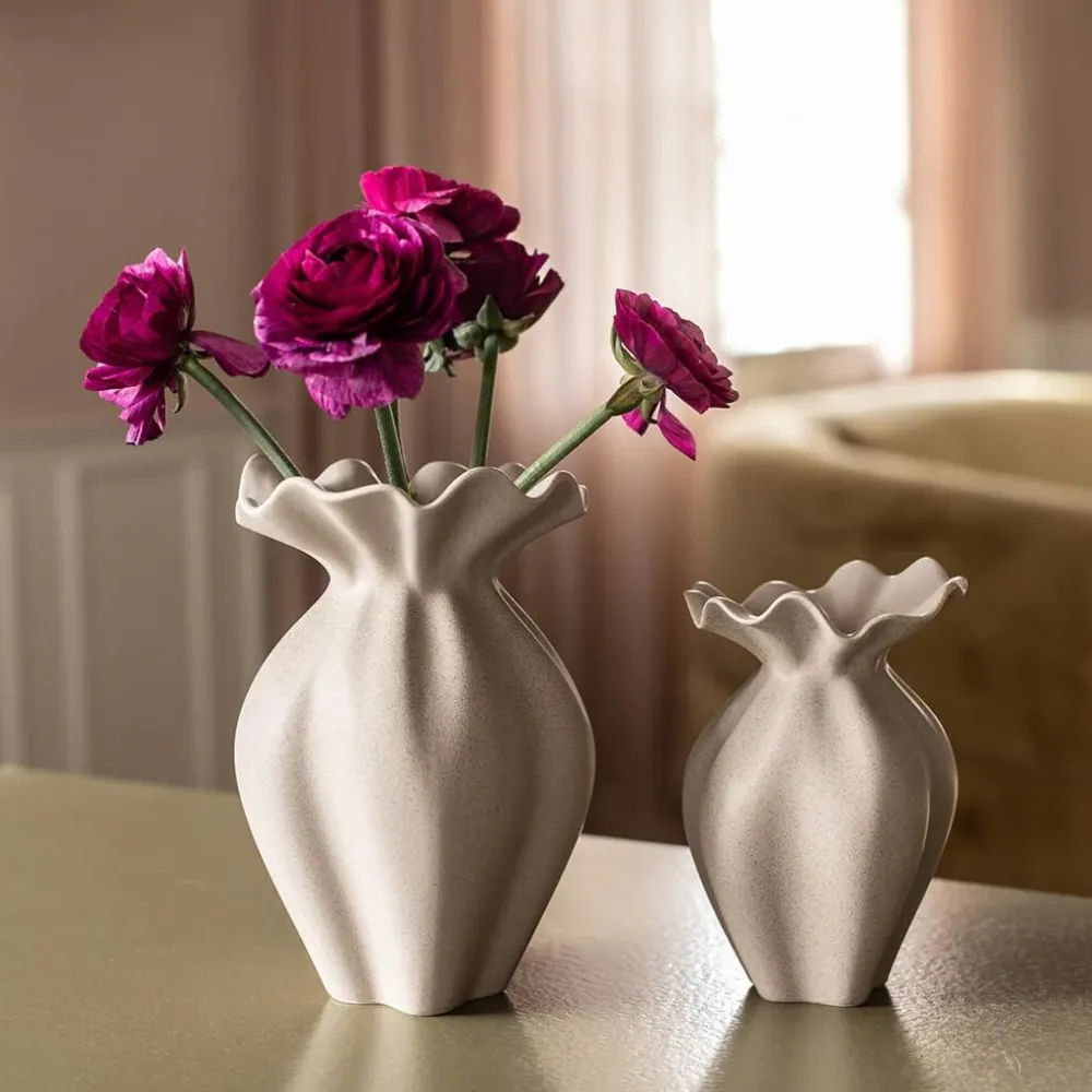 Specktrum Vaser|Keramik & Porcelæn>Nellie Vase Sand Small