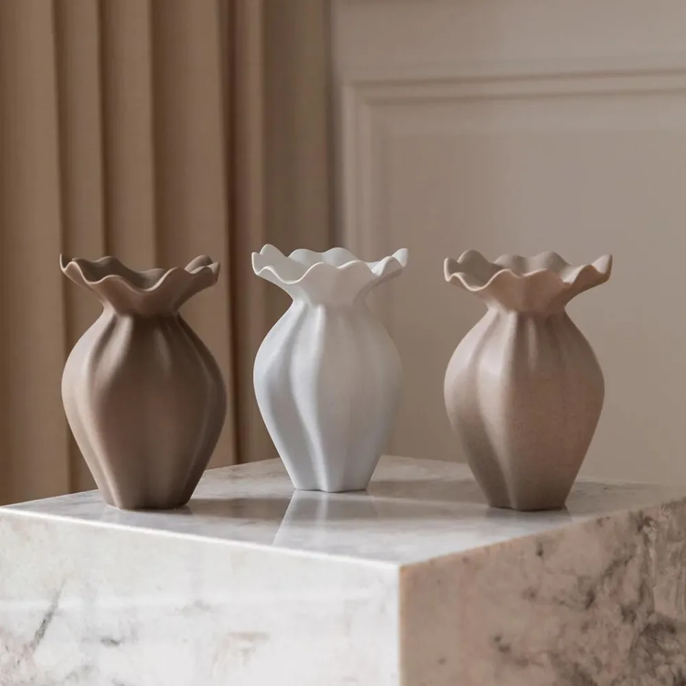 Specktrum Vaser|Keramik & Porcelæn>Nellie Vase Sand Small