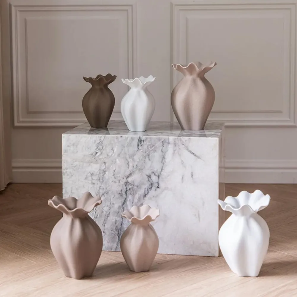 Specktrum Vaser|Keramik & Porcelæn>Nellie Vase Sand Small