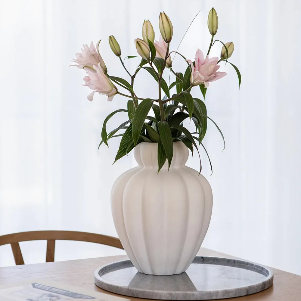 Specktrum Andet Boligtilbehør|Vaser>Penelope Vase Off White
