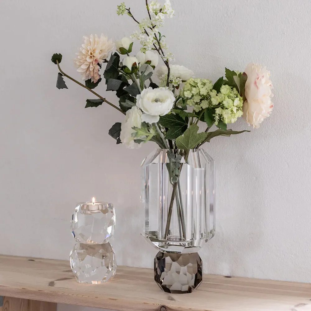 Specktrum Vaser>Storm Vase Clear/Light Smoke