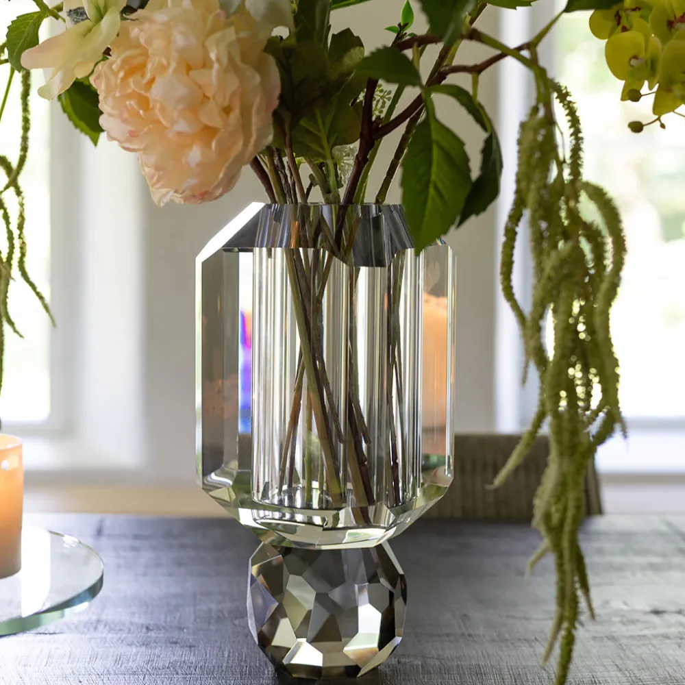 Specktrum Vaser>Storm Vase Clear/Light Smoke