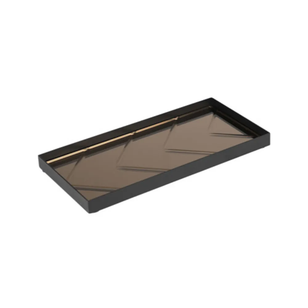 Specktrum Skåle & Bakker|Stue>The Small Herringbone Tray Bronze