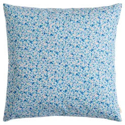 Spliid Puder>Petit Fleur Cushion Blue 50x50 cm