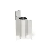 Stences Andet Boligtilbehør|Lysestager>Icon Candlestick 03 Chrome